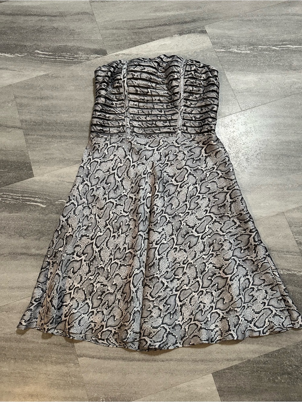 Cache strapless mini dress 4